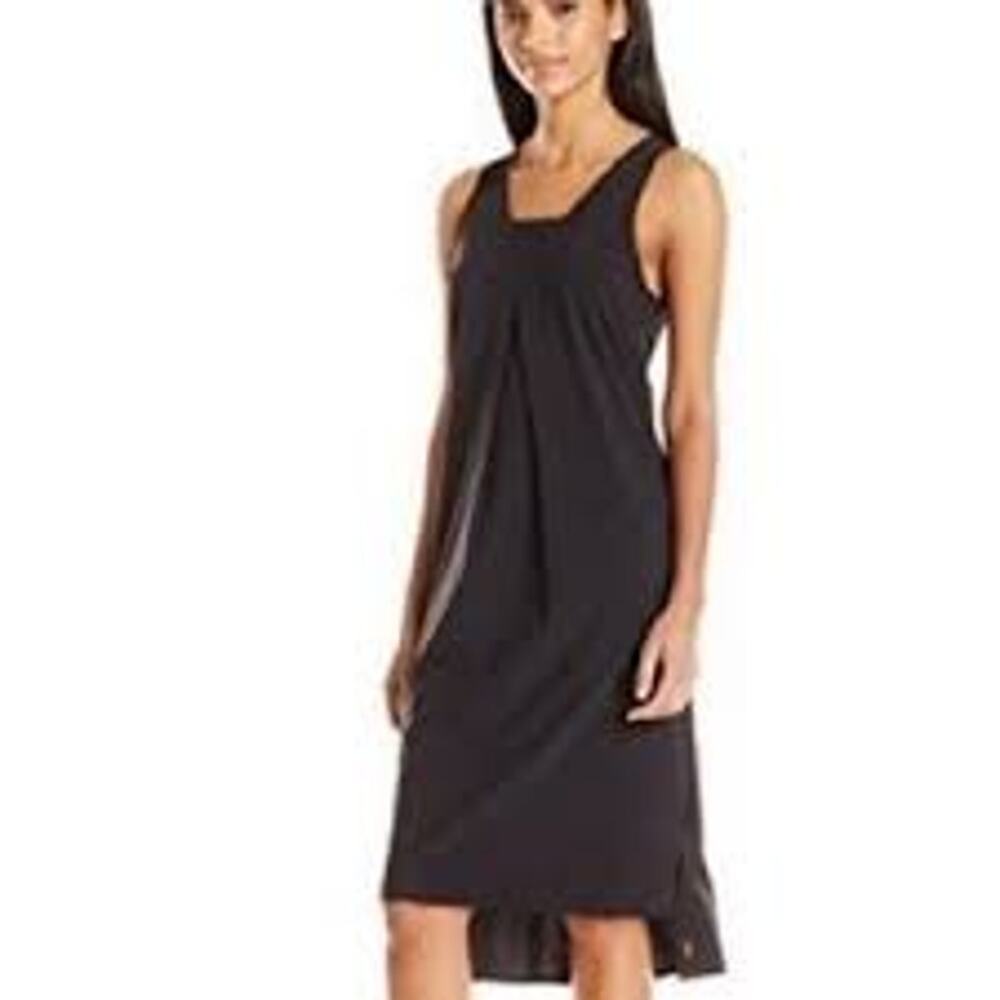 Lucy Wonder Away Maxi Dress Womens Size Small Black NWT NEW